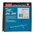 Kép 4/7 - Makita DUR190UZX3 akkus fűkasza 18V LXT Li-Ion BL (akku és töltő nélkül)