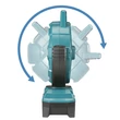 Kép 6/15 - Makita CF001GZ  automata ventilátor 40Vmax XGT Li-ion 235mm 