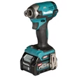 Kép 1/4 - Makita TD003GA201 ütvecsavarbehajtó 40V  XGT Li-Ion BL 210 Nm 520 W  1/4" 2x2,0 Ah