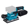 Kép 1/3 - Makita DBO381ZU akkus rezgőcsiszoló  18V LXT Li-Ion BL AWS 93x185 mm+adapter