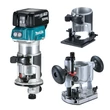 Kép 2/2 - Makita DRT50RTJX2  kombinált marógép + készlet 18V LXT Li-ion BL  2x5,0Ah