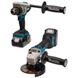 Kép 3/5 - Makita DLX2430TJ  gépszett  18V LXT Li-ion BL DDF486+DGA504+2x5,0Ah 