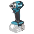 Kép 1/8 - Makita DTD173Z ütvecsavarbehajtó 18V LXT Li-Ion BL 180 Nm 4 mód 1/4"