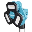 Kép 3/6 - Makita DML814  állványos lámpa 14,4-18V LXT Li-Ion akkus 12 LED-es 3000 lumen 