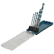 Kép 2/2 - Makita E-16732 1/4" befogású TCT multi anyag fúró készlet 4x90,5x100,6x100,8x120,10x150 mm