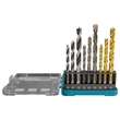 Kép 2/3 - Makita D-71962 1/4" befogású 9db-os fúrókészlet 5,6,8 FÉM-FA-KŐZET