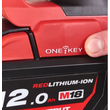 Milwaukee M18 ONEFHIWF1-0X ONE-KEY™ FUEL™ 1˝ nagy nyomatékú ütvecsavarozó biztosítógyűrűvel 4933459732