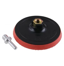 Festa tépőzáras gumitányér 125 mm M14 + 8 mm csapos adapter (22063)