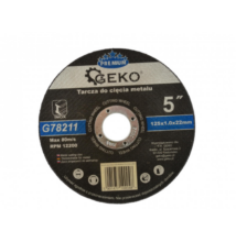 Geko G78211 Vágókorong fémre 125x1.0 Inox