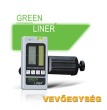 Green Liner vevőegység vonallézerekhez (GLV)