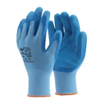 TOP JACK LATEX MÁRTOTT POLIÉSZTER VÉDŐKESZTYŰ 9/L