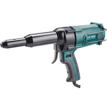 Extol elektromos popszegecshúzó, 400W; ALU, réz, acél, INOX szegecsekhez, 3,2-4,0-4,8mm, 8000N, 22mm löket