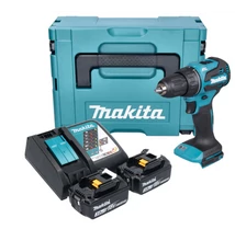 Makita DDF490RFJ fúró-csavarbehajtó 65Nm 2x3,0 Ah  Makita DDF490RFJ fúró-csavarbehajtó 65Nm 2x3,0 Ah