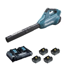 Makita DUB362PT4X akkus légseprű 2X18V 13,4m3/p 4x5,0Ah + DT