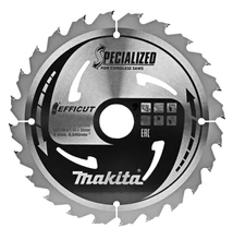 Makita B-64185 EFFICUT körfűrészlap 190x30mm Z24