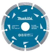 Makita D-41595 125mm gyémánttárcsa szegmentált LONG-LIFE