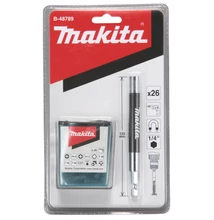Makita B-48789 bitkészlet bittartóval 26db-os