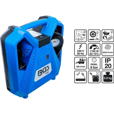 BGS-3386 Hordozható kompresszor