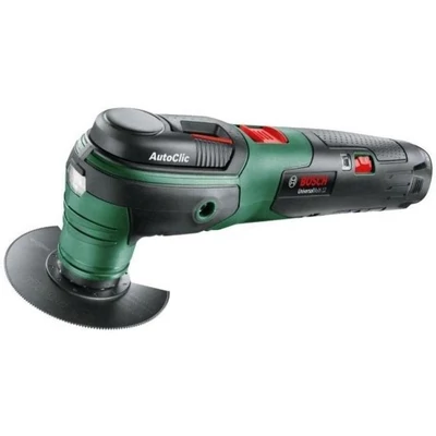 Bosch UniversalMulti 12 akkus multifunkciós gép rezgő 12 V 1 x 2, 5 Ah akku + töltő | Kofferben (0603103021)