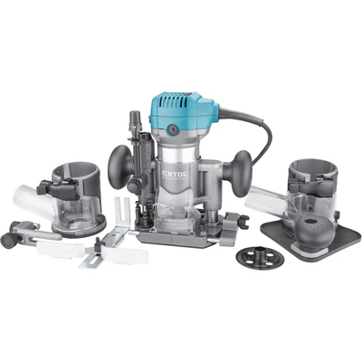 Extol felsőmarógép, 710W, többfunkciós, befogás: 6/8mm (8793302)