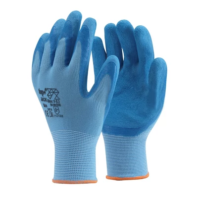 TOP JACK LATEX MÁRTOTT POLIÉSZTER VÉDŐKESZTYŰ 9/L