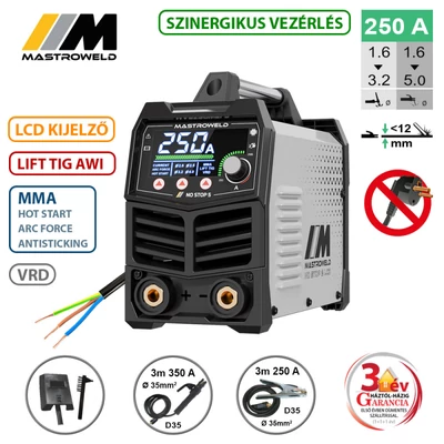 NO STOP 5 LCD hegesztő inverter (MMA)