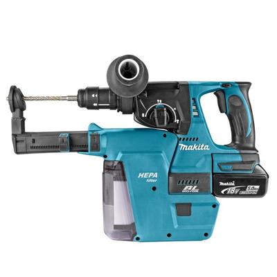 Makita DHR243RTJW SDS-Plus fúró-vésőkalapács 2J 2x5,0Ah 18V