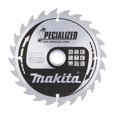 Makita B-32904 akkus körfűrészlap 165x20mm Z24 FA