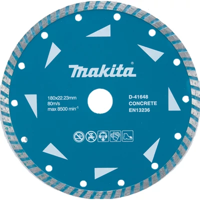 Makita D-41648  Gyémánttárcsa szegmentált 180 mm