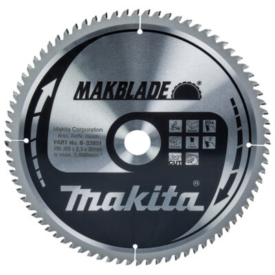 Makita B-32851  körfűrészlap Makblade 305x30mm Z80