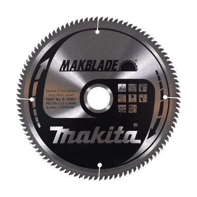Makita B-32867  körfűrésztárcsa Makblade 216/30mm Z100