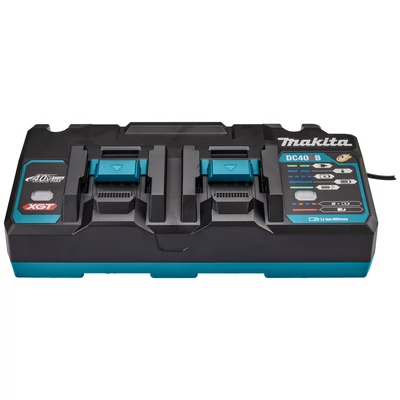 Makita gyorstöltő 40Vmax XGT Li-ion DC40RB kétportos (191N09-8)