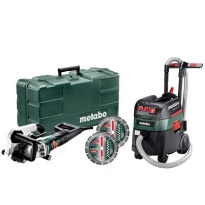 Metabo MFE 40 + ASR 35 L ACP gépcsomag kofferben, falhoronymaró+ipari porszívó (691058000)